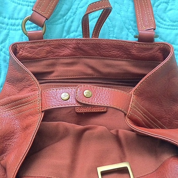 Lauren Ralph Lauren Brown Leather Bag - Picture 4 of 8